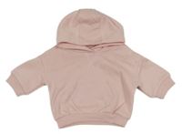 Světlerůžová mikina s kapucí Matalan