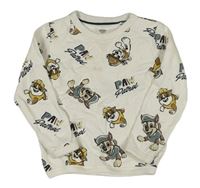 Smotanová mikina s Paw Patrol C&A