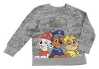 Sivá mikina s Tlapkovou patrolou C&A