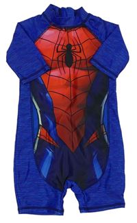 Modro-červený UV overal - Spiderman Marvel