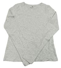 Sivé melírované tričko H&M