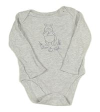 Sivé melírované body s Púem zn. Disney
