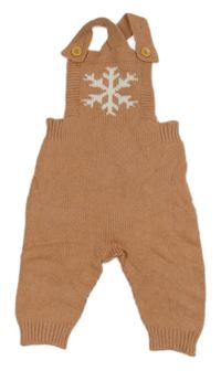 Staroružové na traké pletené tepláky s vločkou shein