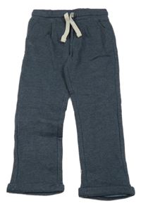 Tmavomodré melírované tepláky Kiabi