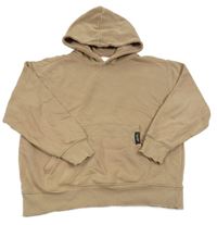 Oříšková mikina s kapucňou Zara