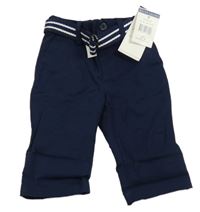 Nové - tmavomodré chino kalhoty s páskem Ralph Lauren