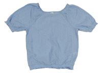 Svetlomodré madeirové tričko Yigga