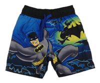 Modro-černé plážové kraťasy s Batmanem M&S