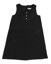 Čierne šaty s mašlou H&M