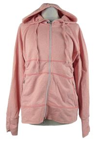Dámska ružová prepínaci thermo mikina s kapucňou Tchibo