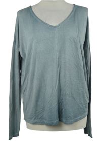 Dámské světlemodré volné triko Blaumak 