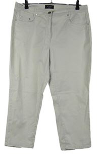 Dámske béžové plátenné capri nohavice Bexley´s