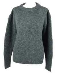 Dámský tmavošedý vlněný svetr H&M