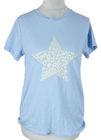 Dámske svetlomodré tričko s hviezdičkou F&F