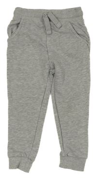 Světlešedé tepláky George