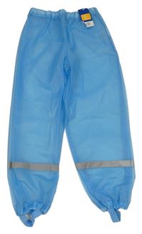 Nové - Světlemodré gumové nepromokavé kalhoty Lupilu