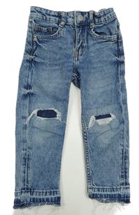 Modré rifle H&M