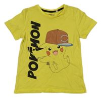 Žlté tričko s Pokémonem C&A