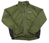 Khaki šušťáková ľahká športová bunda Rose