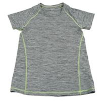 Sivé žíhané športové tričko zn. H&M