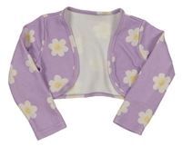 Lila kvetované bolerko