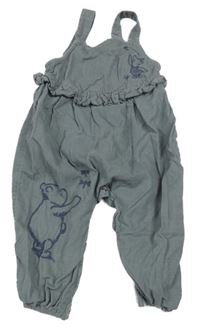 Sivé na traké manšestráky s Púem a volánikom George