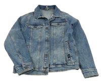 Modrá riflová bunda OVS