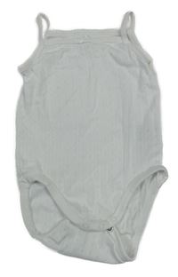 Bílé perforované košillkové body H&M