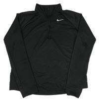 Černé sportovní triko Nike