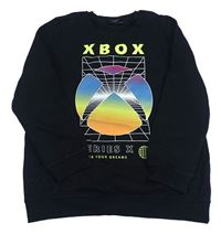 Černá mikina X-box 
