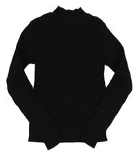 Čierny rebrovaný sveter Primark