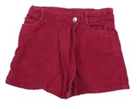 Ružové menšestrové sukňové kraťasy OVS