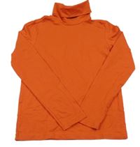 Cihlově červené triko s rolákem Alive 