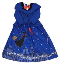 Kostým - Kobaltově modré šaty - Mary Poppins Disney