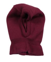 Vínová pletená kukla 