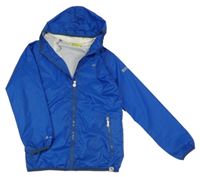 Safírová šusťáková funkční jarní bunda s kapucí Regatta