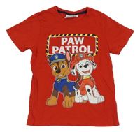 Červené tričko s Paw Patrol Nickelodeon