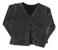 Strieborné trblietavé bolerko