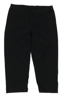 Čierne capri legíny Decathlon