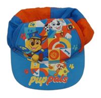 Modro-červená kšiltovka s pejsky - Tlapková patrola Nickelodeon 