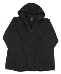Čierna prepínaci mikina s kapucňou H&M