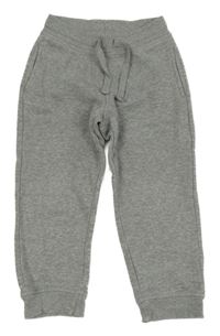 Šedé melírované tepláky H&M