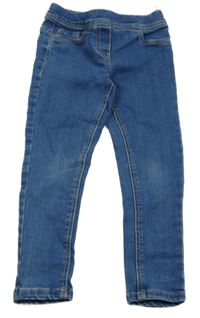 Modré riflové džegíny C&A