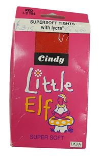 Nové - červené pančuchy Cindy