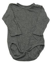 Tmavošedé melírované body H&M