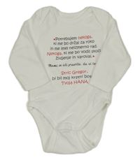 Biele body s nápismi C&A