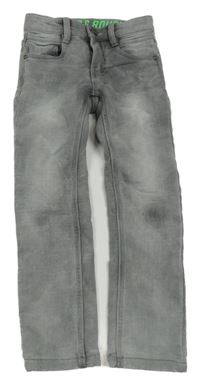 Sivé skinny teplákové rifle dopodopo