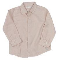 Ružovo-biela kockovaná košeľa Next
