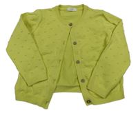 Limetkový 3D bodkovaná ý prepínaci sveter Next