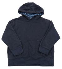 Tmavomodrá mikina s kapucňou M&S